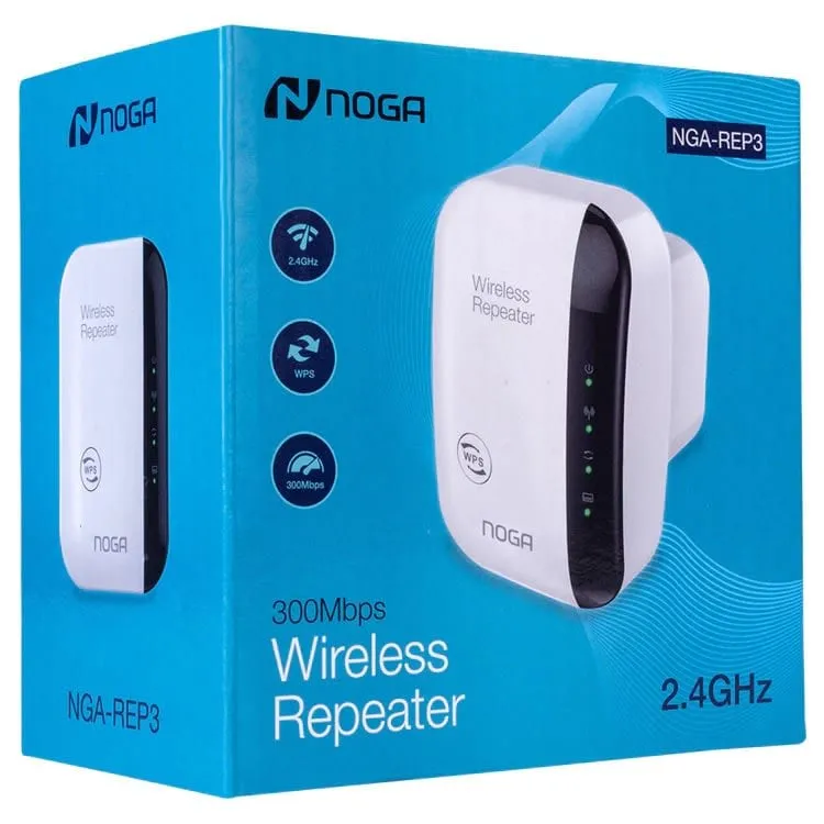 REPETIDOR NOGA WIFI 300MB 2.4 - imagen 1