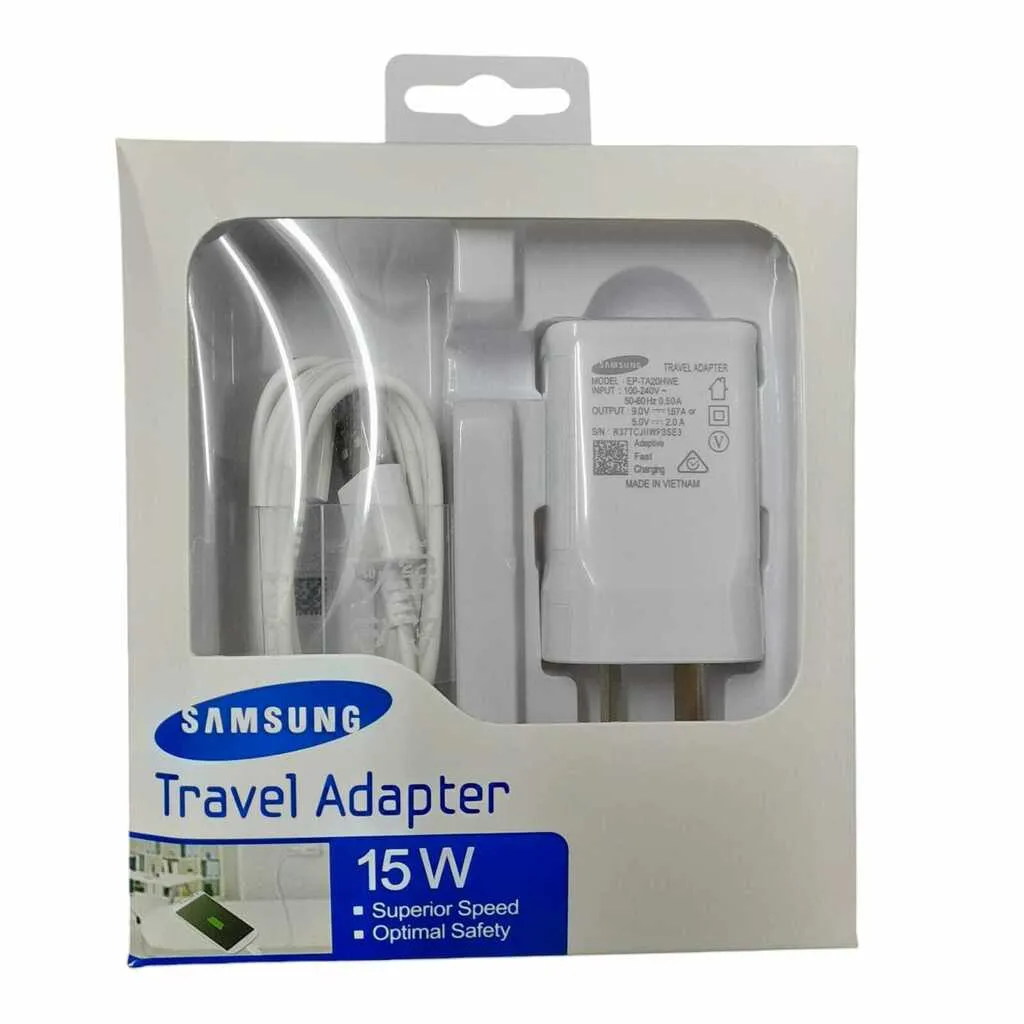 CARGADOR SAMSUNG MICRO USB 15W miniatura 2