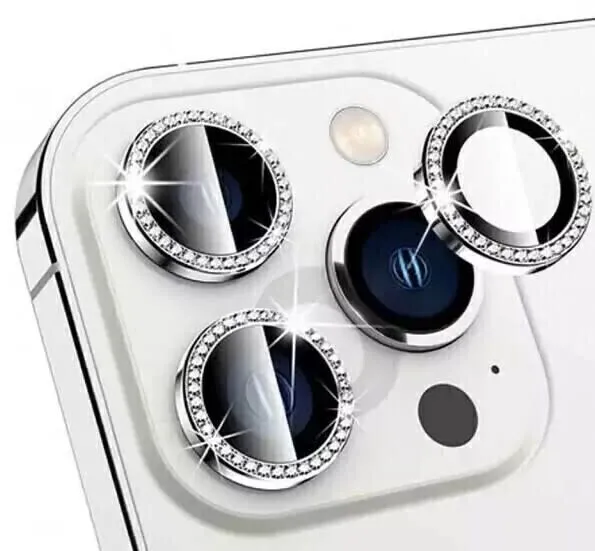 PROTECTOR DE CAMARA IPHONE 16 PRO / 16 PRO MAX CON BRILLOS