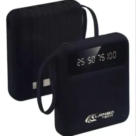 CARGADOR PORTATIL LAMBOTECH 10.000MAH 4 EN 1 - imagen 1