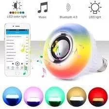 FOCO LED RGB 220V PARLANTE BLUETOOTH miniatura 2