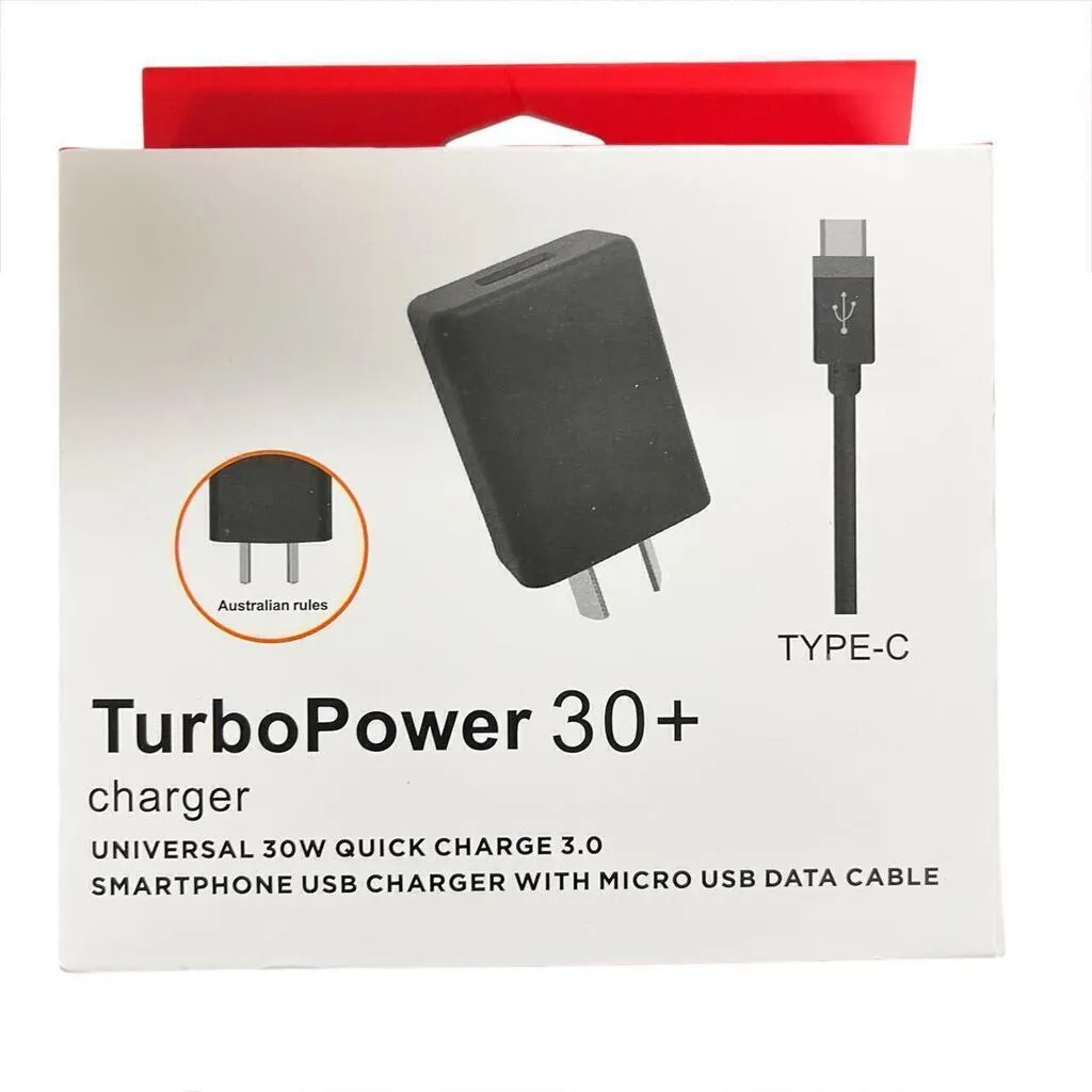 CARGADOR MOTOROLA TURBO 30+ TIPO C
