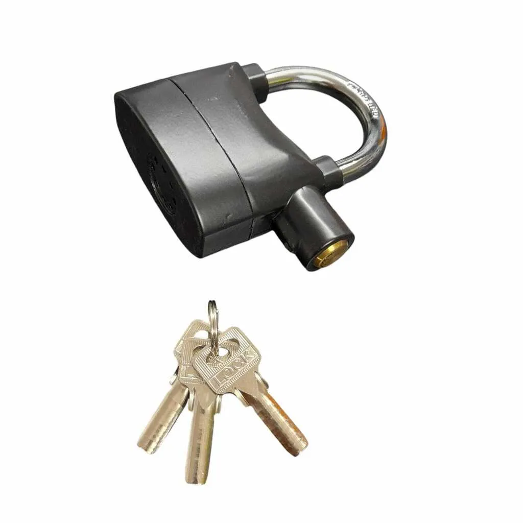 CANDADO PARA MOTO CON ALARMA miniatura 3
