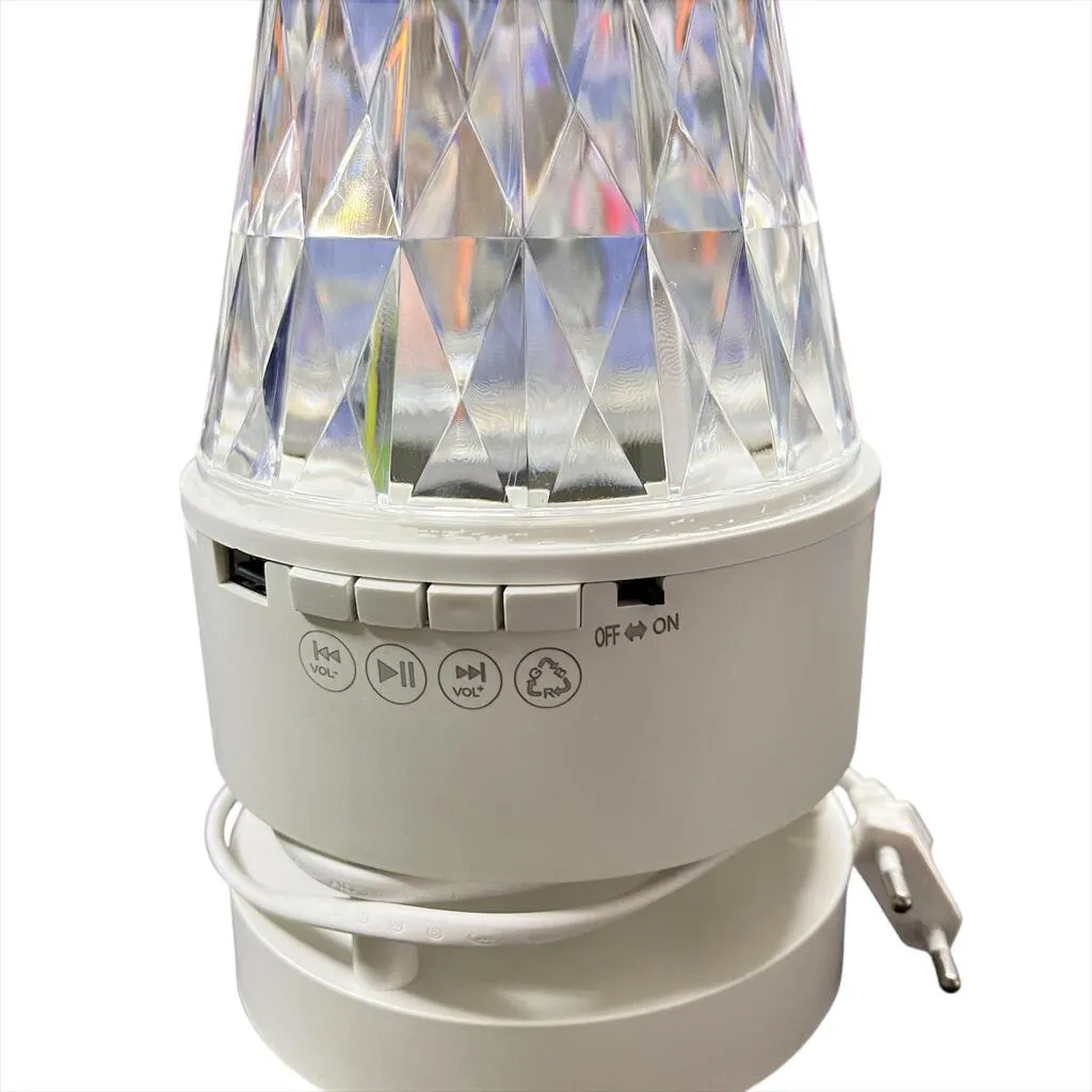 LUCES RGB CON PARLANTE BLUETOOTH 18W miniatura 2