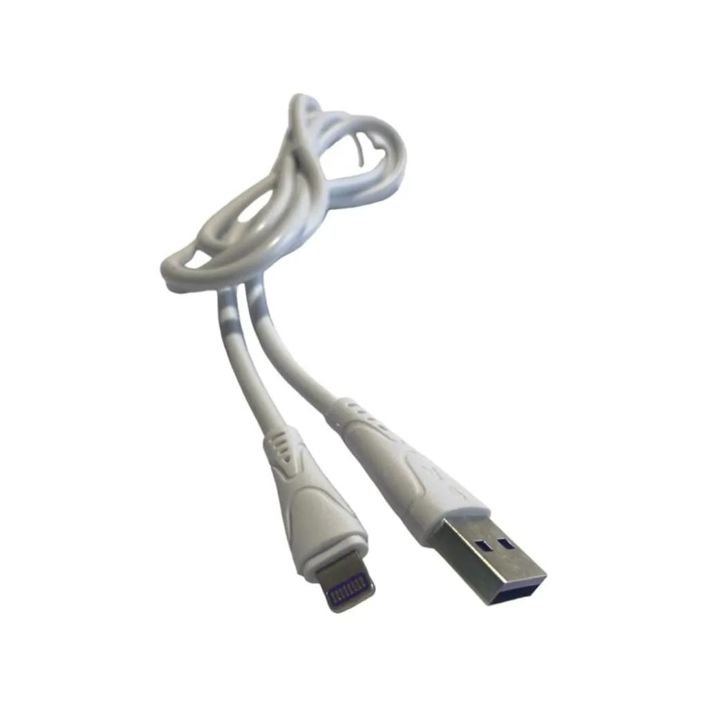 CABLE USB IPHONE 6A TURBO IBEK CB-62 miniatura 2