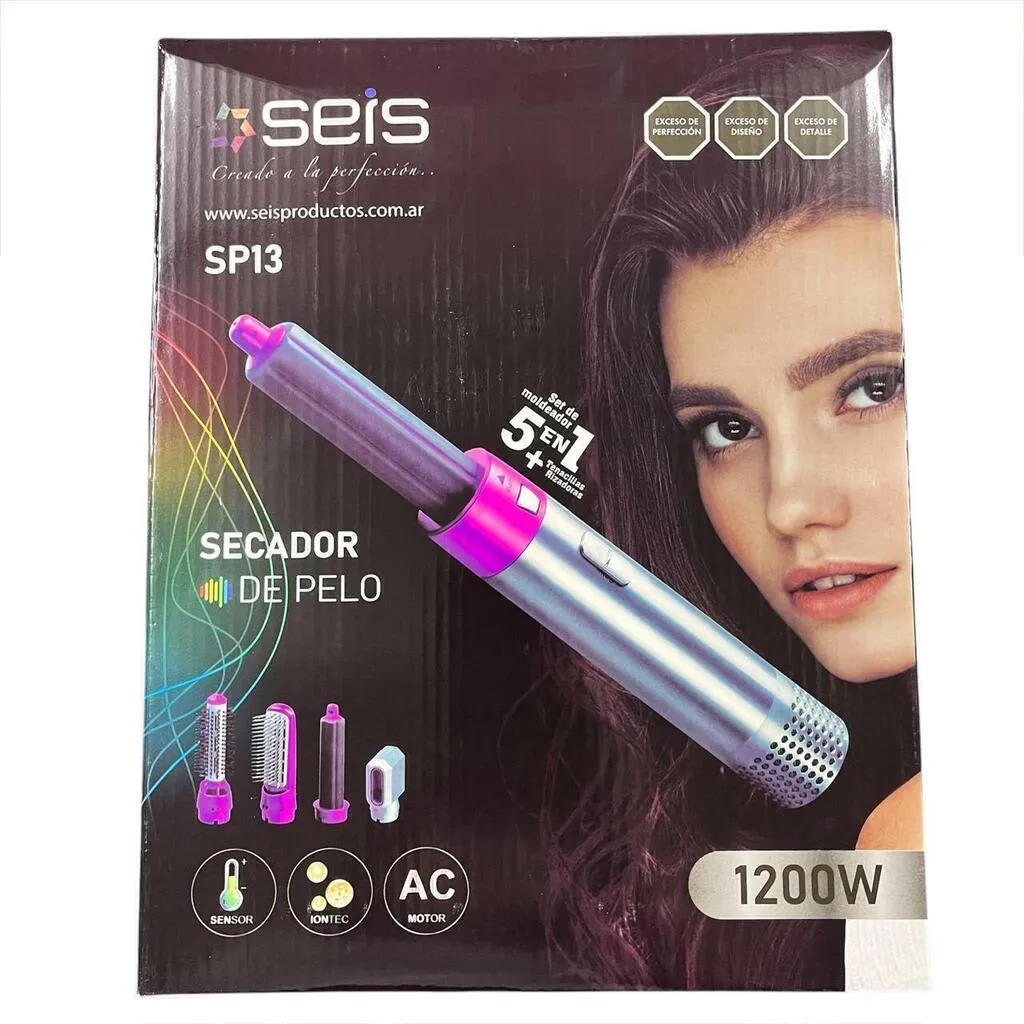 CEPILLO SECADOR 5 EN 1 SEIS SP13 miniatura 3