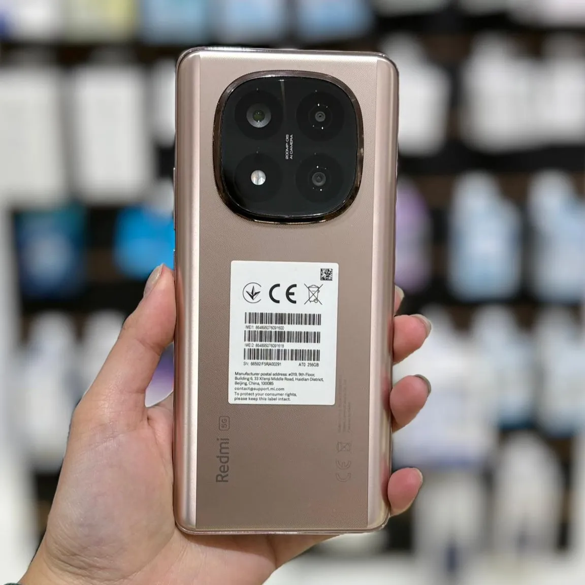 CELULAR XIAOMI NOTE 14 PRO+ 5G 256GB / 8 + 4 RAM TESTER miniatura 3