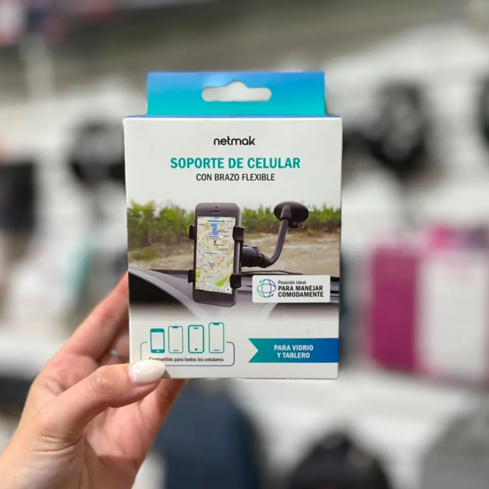 SOPORTE DE CELULAR PARA AUTO NETMAK NM-HC21