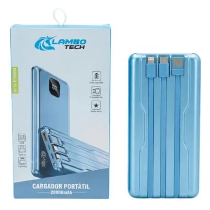 POWER BANK LAMBO TECH 20000MAH PL-81