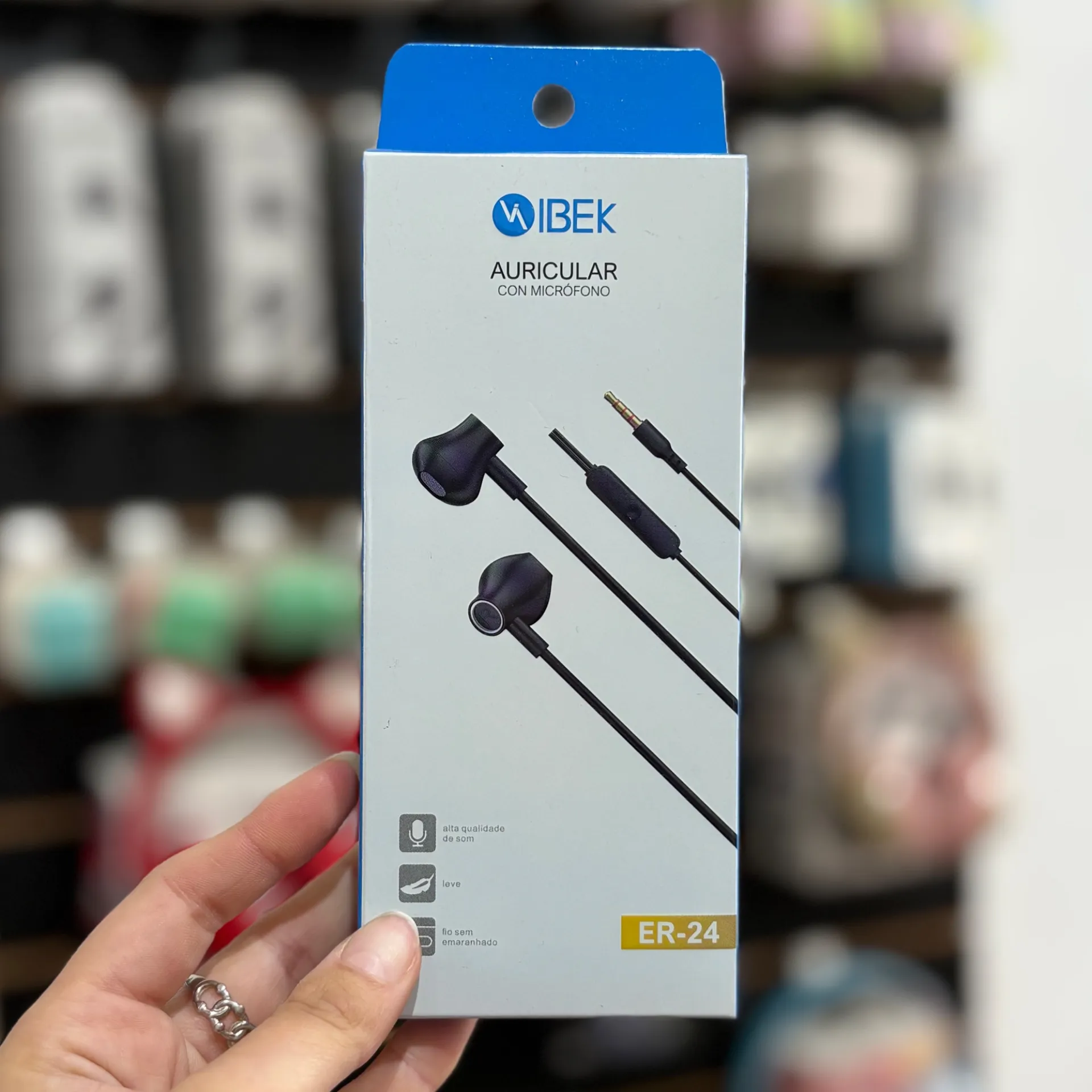 AURICULARES IBEK C/MICROFONO ER-23