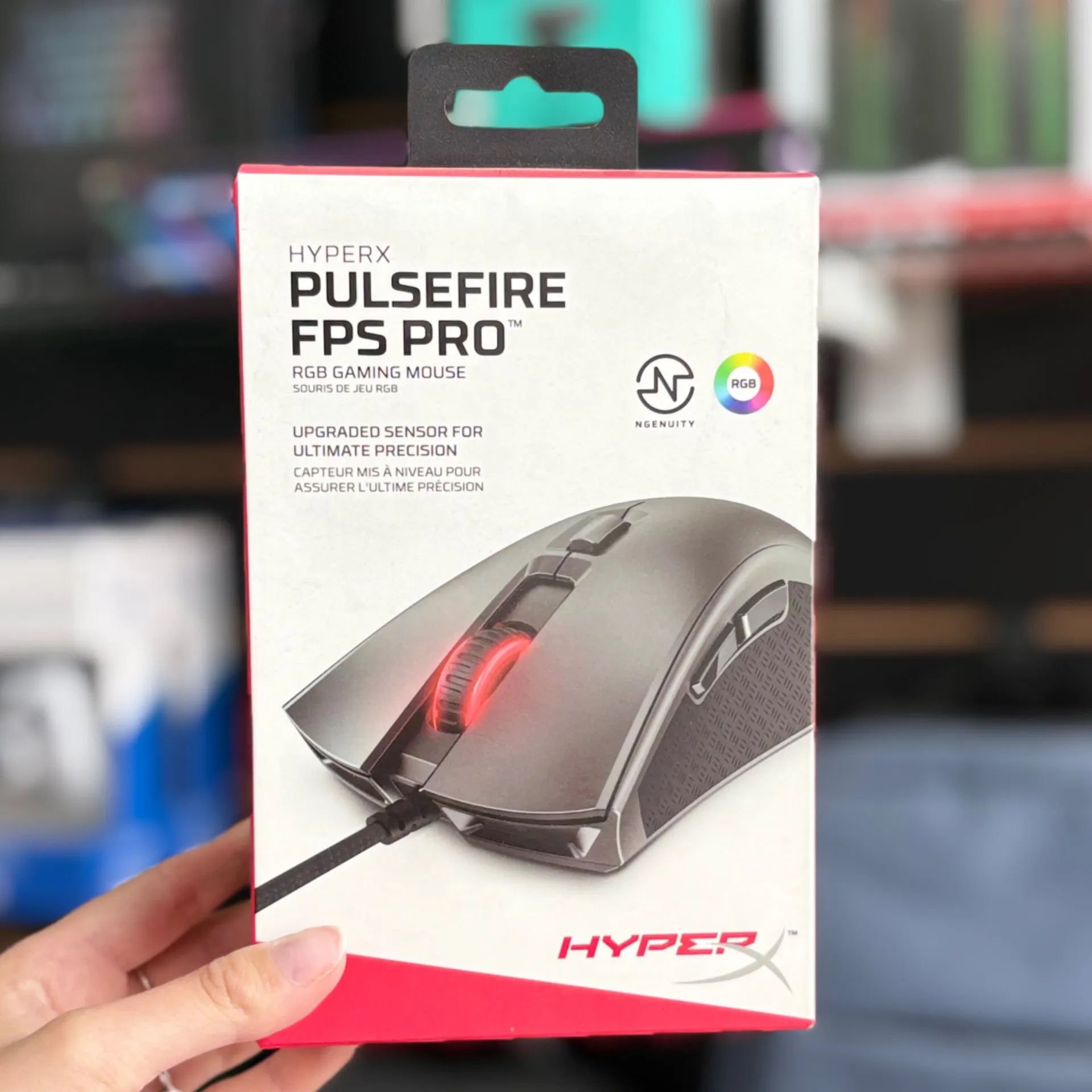 MOUSE GAMER PULSEFIRE FPS PRO HYPERX HX-MC003B
