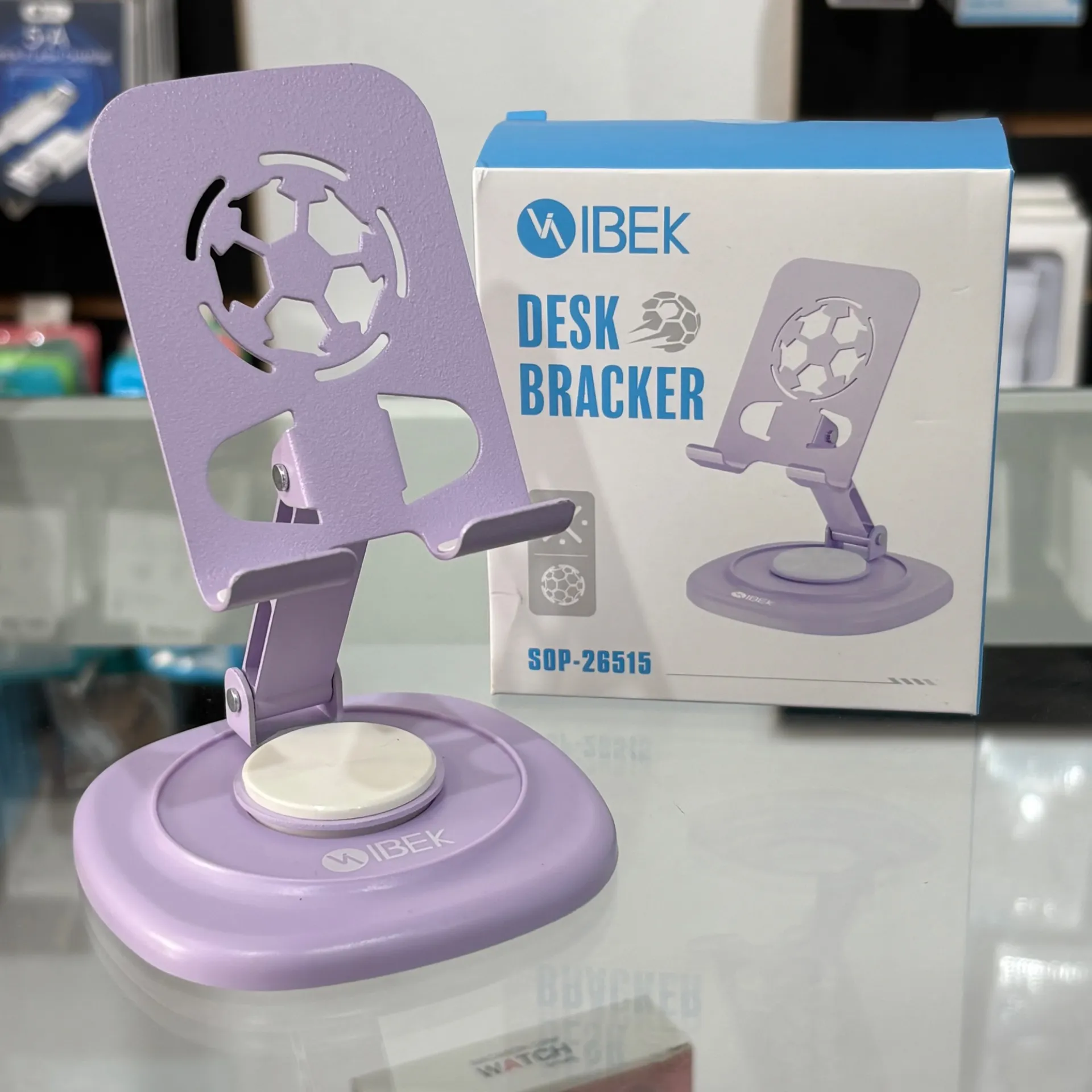 SOPORTE DE MESA IBEK SOP-26515 METAL CON ROTACION