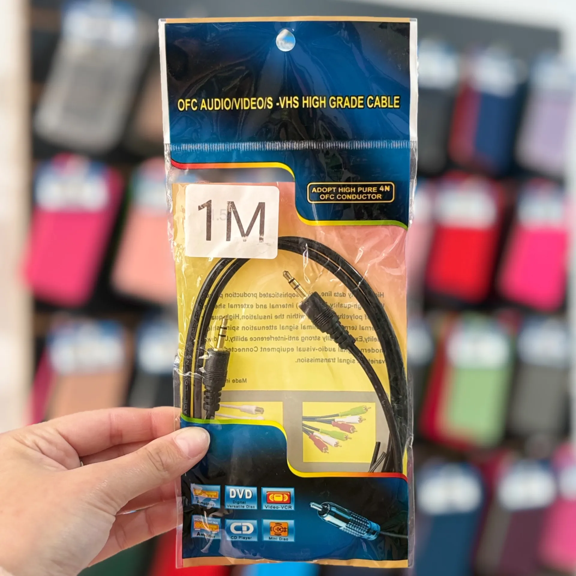 CABLE AUXILIAR 1MT
