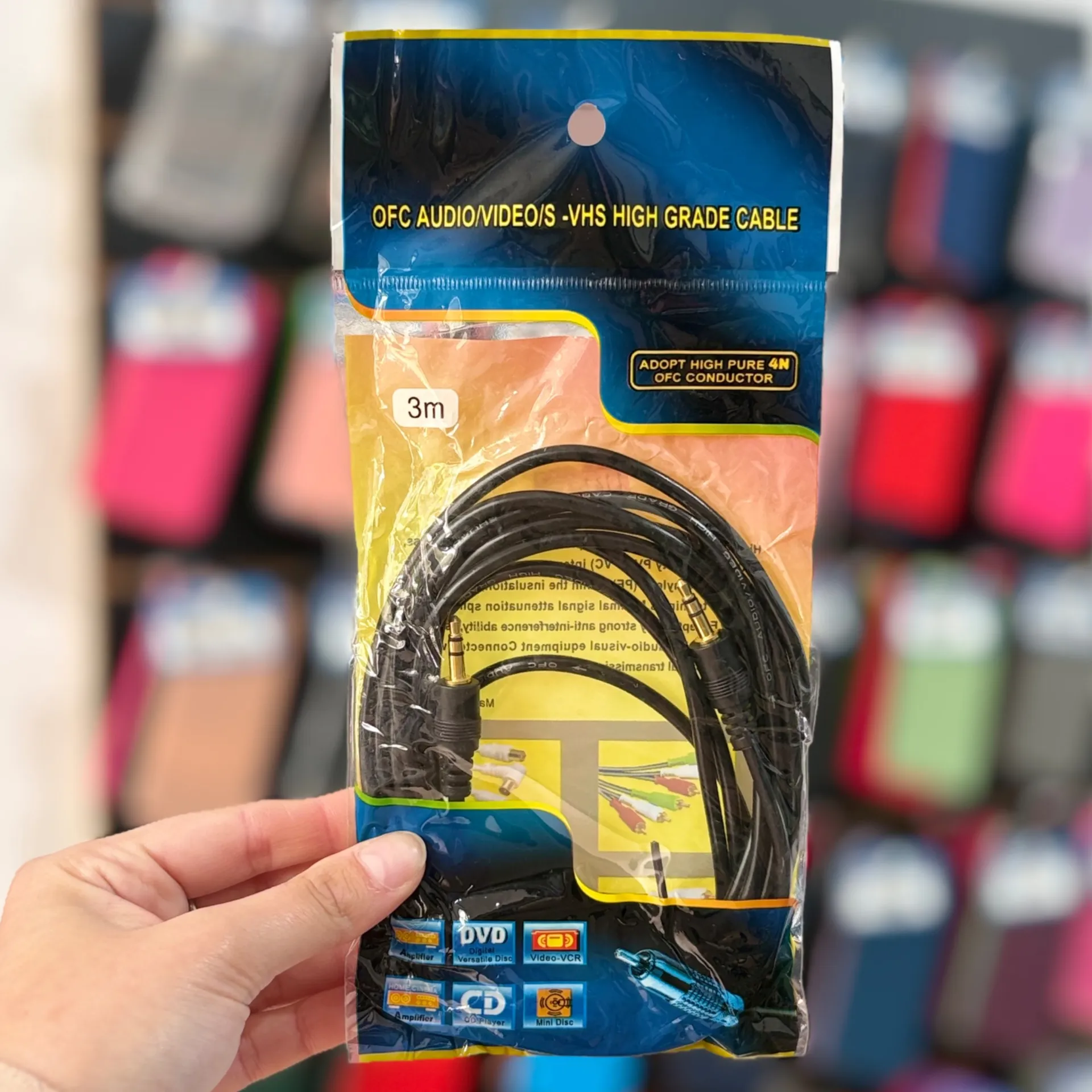 CABLE AUXILIAR 3.5MM 3MT
