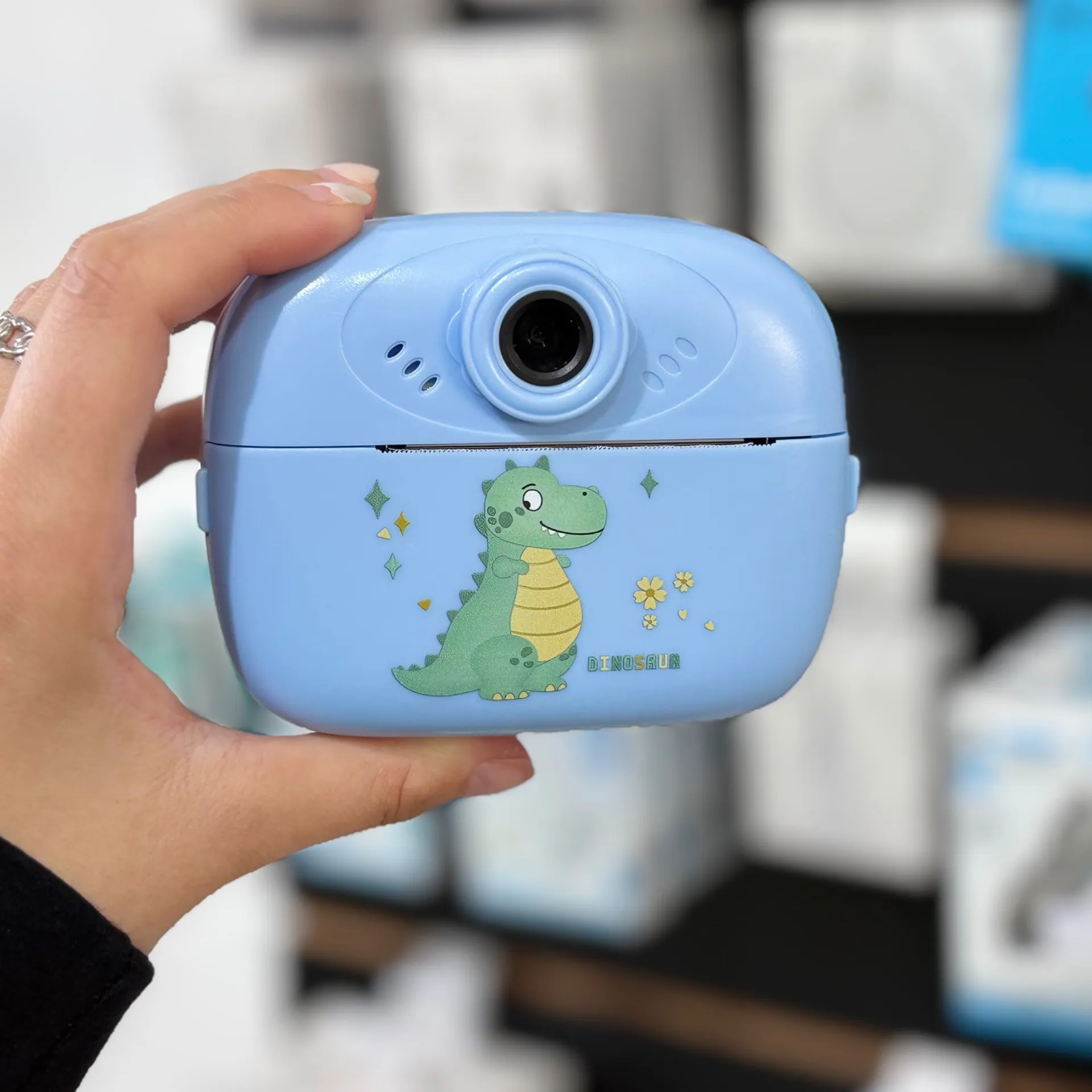 CAMARA DIGITAL NIÑOS MINI CON IMPRESORA Y JUEGOS