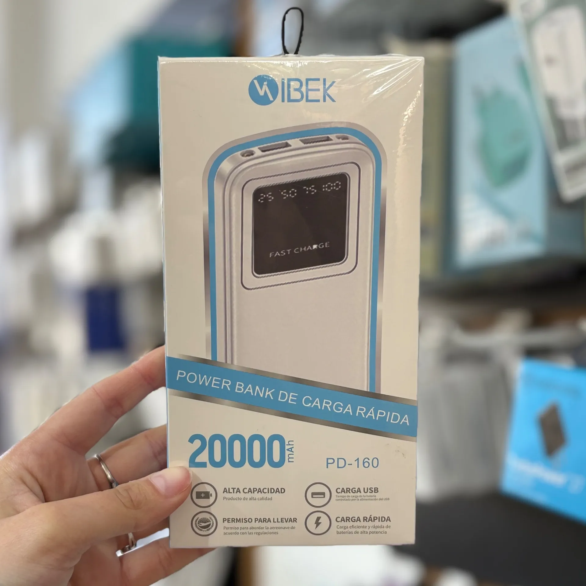 POWER BANK IBEK 20000MAH PD-160