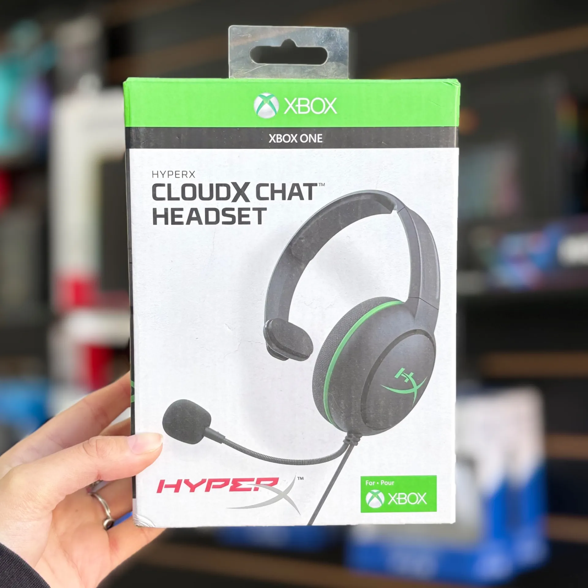 AURICULAR GAMER HYPERX CLOUDX CHAT XBOX HX-HSCCHX-BK/WW