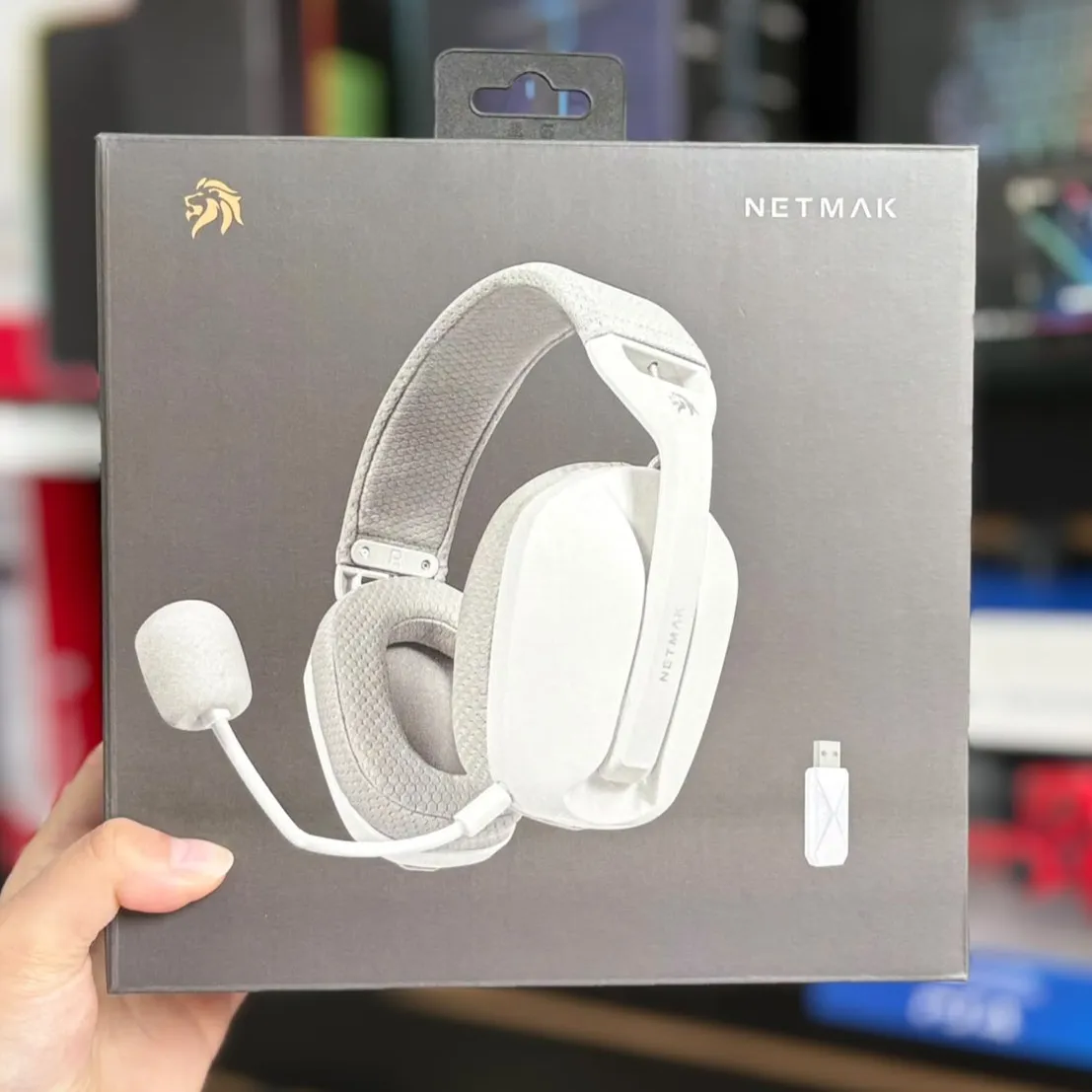 AURICULAR VINCHA GAMER INALAMBRICO NETMAK N35