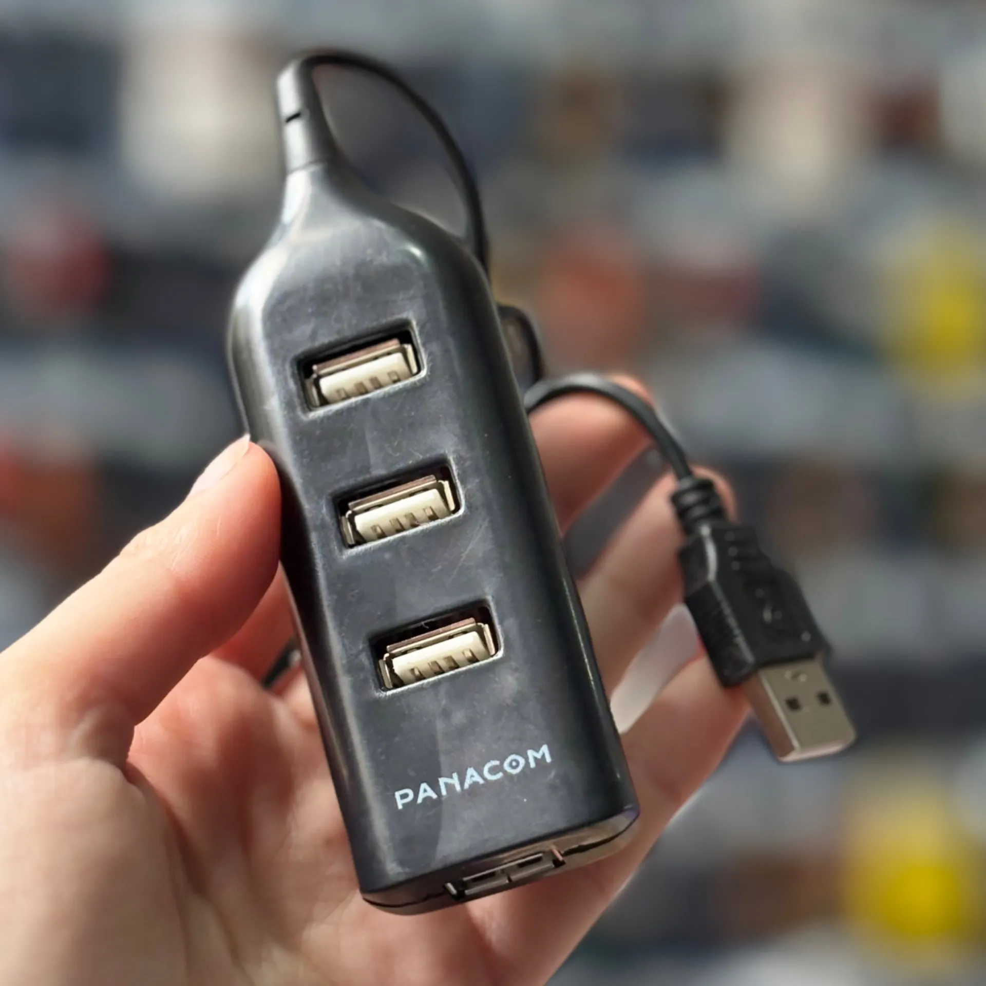 ADAPTADOR 4 SALIDAS USB